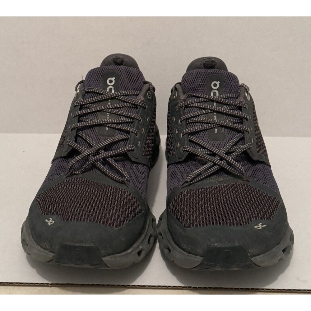 On Cloud Running Cloudstratus Shoes Black Women's Size 8.5 Swiss Engineering - Picture 3 of 7